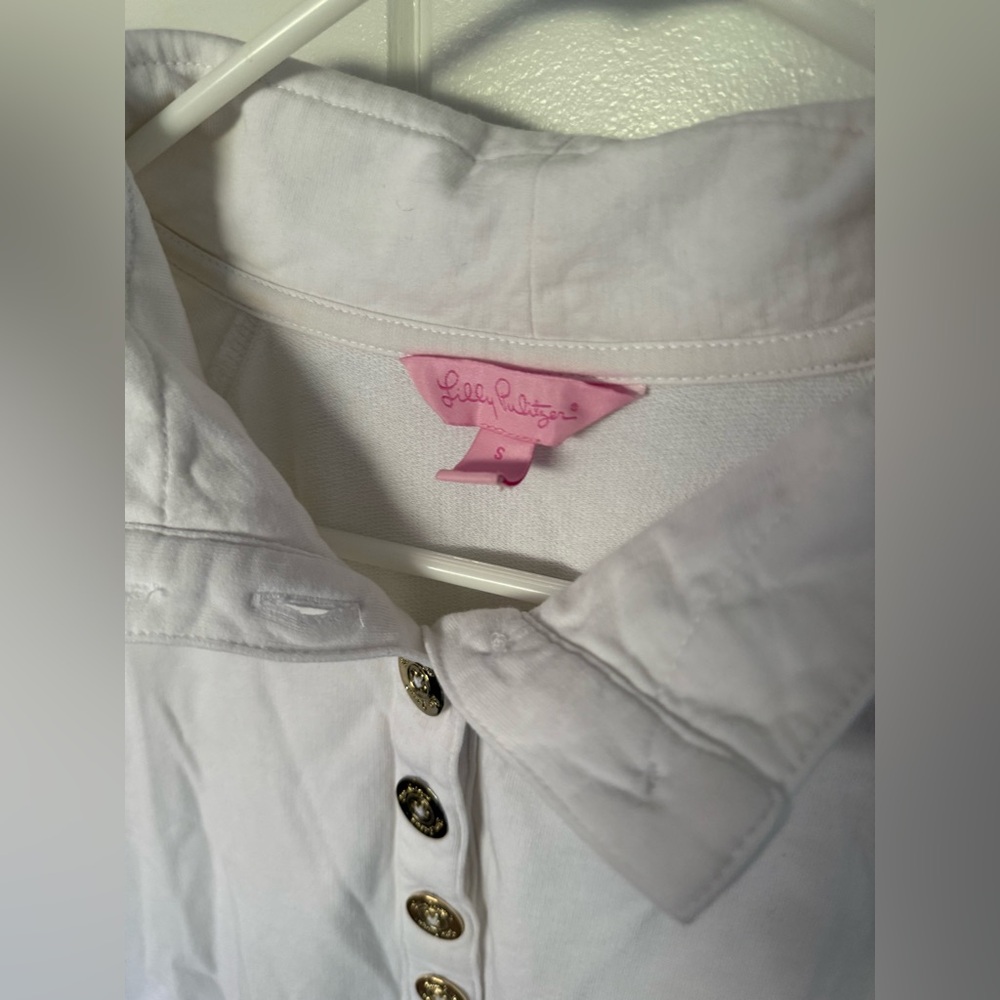 Lilly Pulitzer White Pullover - small - Picture 5 of 6